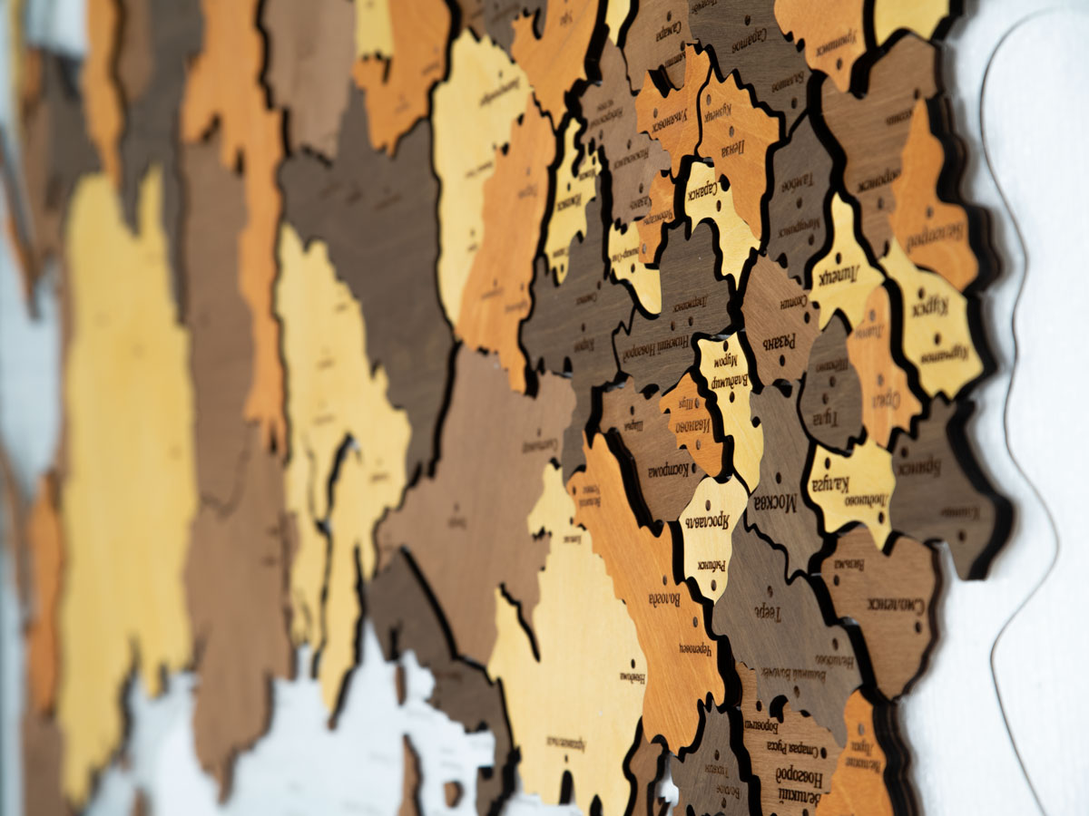 Карта России Джанхотский бор